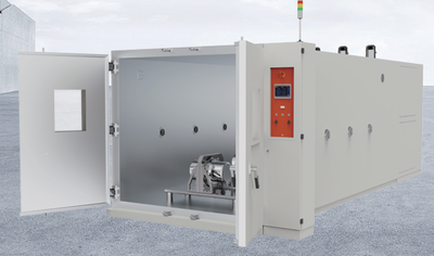 电机对托台架步入式环境箱